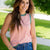 Sunny Stroll Striped Knit Tank