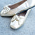 Sugar Rush Gold Crinkle Metallic Flats