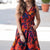 Vivacious Floral Tank Dress