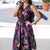 Vivacious Floral Tank Dress