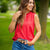 Sun Chaser Ruffle Tank
