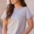 Playful Picnic Striped Tee