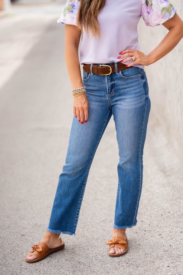 Straight Leg Denim