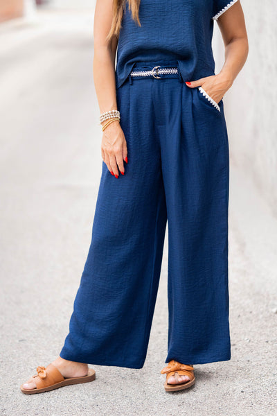 Scalloped Style Pants