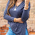 Side Slit Long Sleeve Tee