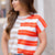 Pattern Play Striped Tee