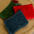 Quilted Velvet Zip Pouch