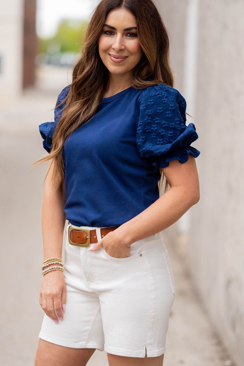 Luna Bloom Blouse - Betsey's Boutique Shop -