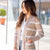 Solid Trim Stripe Cardigan