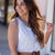 Cut Out V-Neck Tank