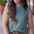 Ribbed Side Slit Tank
