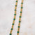 Bel Koz Gold Accented Clay Bead Necklace