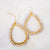 Seeded Pears Dangle Earrings
