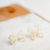 Pearl Bow Charm Earrings