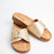 Road Trip Gold Corky's Sandals