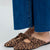 Knotty But Nice Leopard Mules