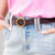 Basic Brass Ring Leather Belt - Chocolate