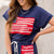 Americana Patchwork Tee