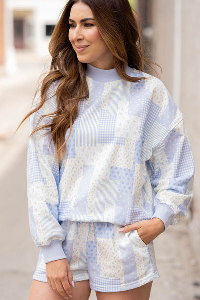 Softly Patched Pullover