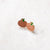 Pumpkin Stud Earrings