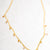 Golden Raindrops Necklace