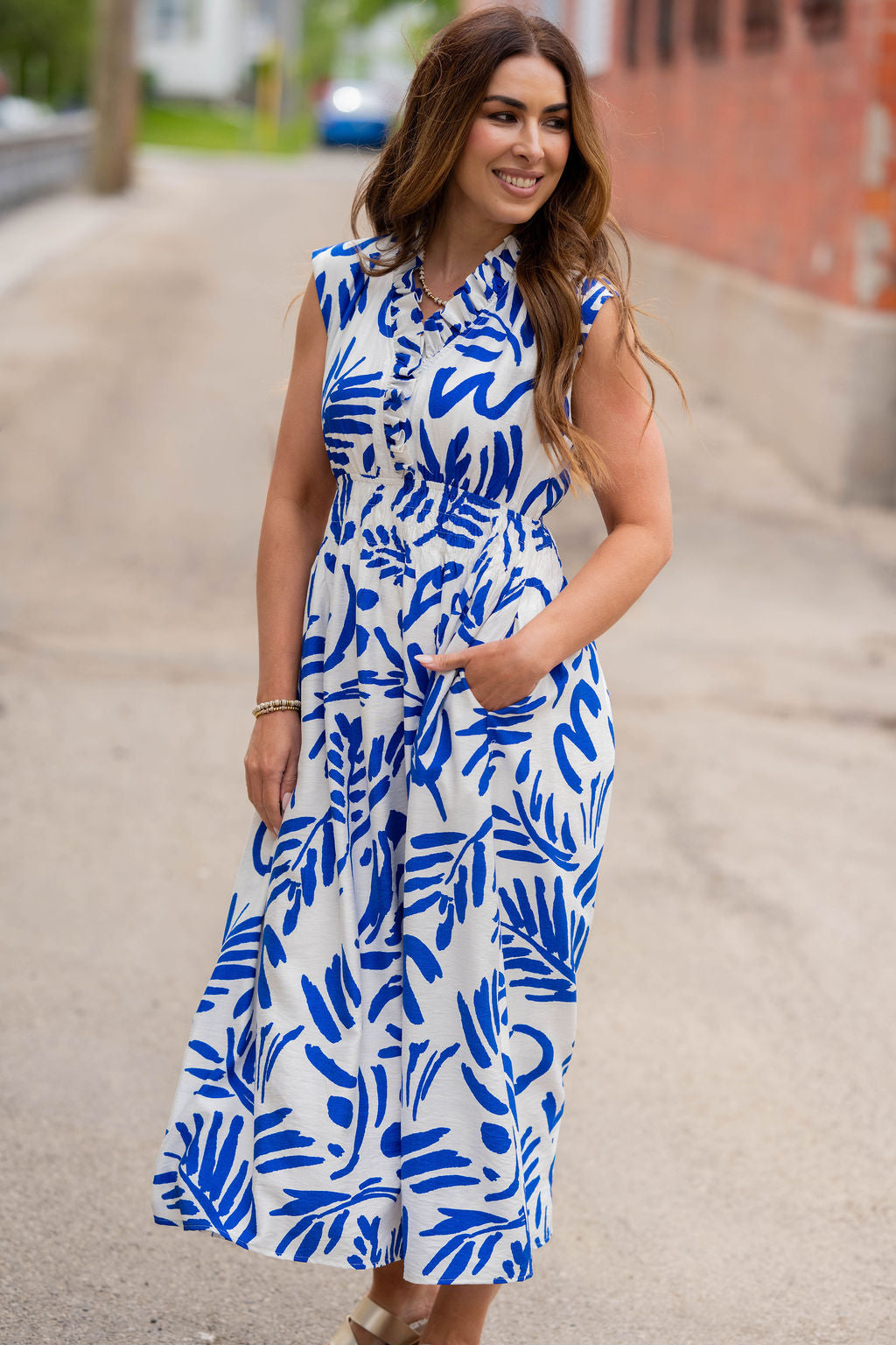 formal blue dress Della Mini Dress Butter | Yellow | Womens main image 1