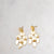 Golden Cascade Petal Earrings