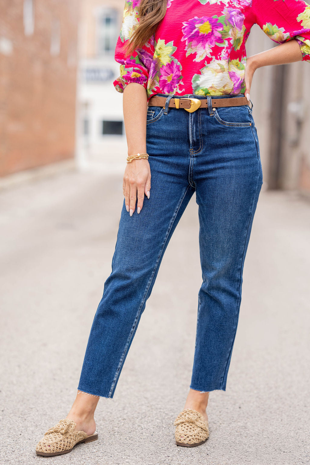 Linda Denim Jeans Dark Wash / 26