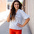 County Line Button Blouse