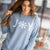 Joy Festive Snowflake Graphic Crewneck