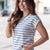Sutton Striped Knit Top
