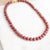 Bel Koz Gold Accented Clay Bead Magnetic Necklace