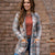 Autumn Stroll Plaid Cardigan