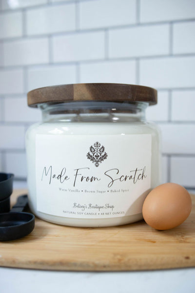 Betsey's Exclusive Made From Scratch Natural Soy Candle - 48oz