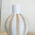 Brown Stripe Ceramic Vase