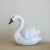 Stoneware Swan Toothpick Holder