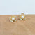 Pearl Petals Stud Earrings