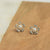 Pearl Petals Stud Earrings