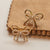 Double Bow Stud Earrings