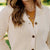 Woven Button Accented Cardigan