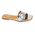 Pick Me Up Silver Mirror Metallic Corky's Sandals