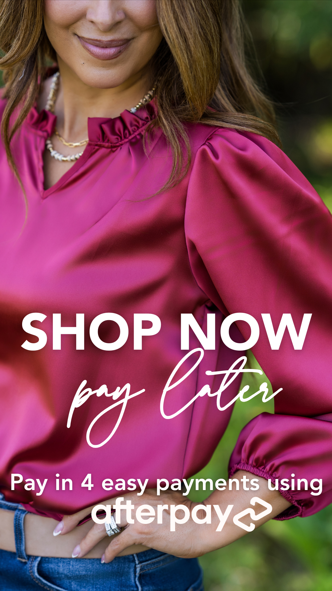 Shop the Pre-Fall Preview and pay in four with Afterpay