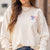 American Honey Ribbed Crewneck