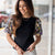 Among the Wildflowers Ruffle Blouse
