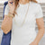 Lightly Ribbed Short Sleeve Tee