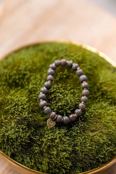 Bel Koz Dainty Clay Bead Bracelet