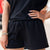 Black Relaxed Essential Shorts