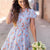 Blooming Breeze Pinstripe Dress