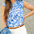 Blossoming Smocked Top Blouse