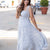 Blue Skies & Daydreams Midi Dress